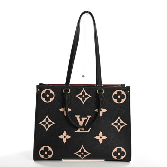 Louis Vuitton Onthego MM Bicolor Amplant Tote Bag - Picture 6 of 6